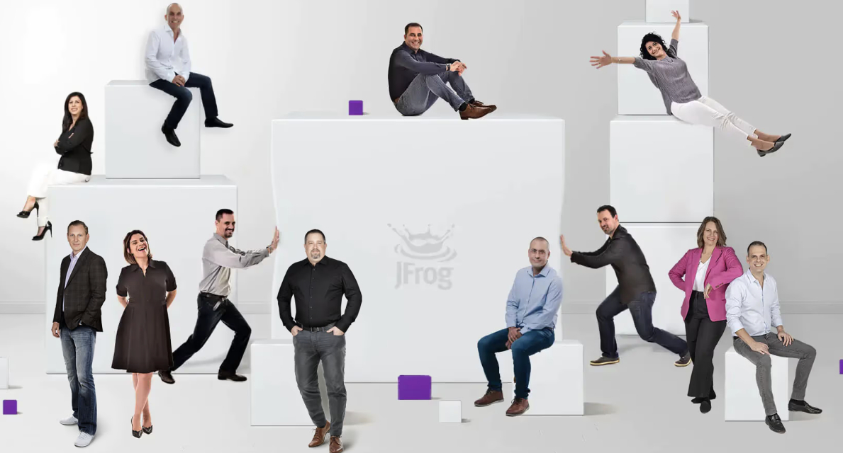 JFrog's Leadership Team Section Image