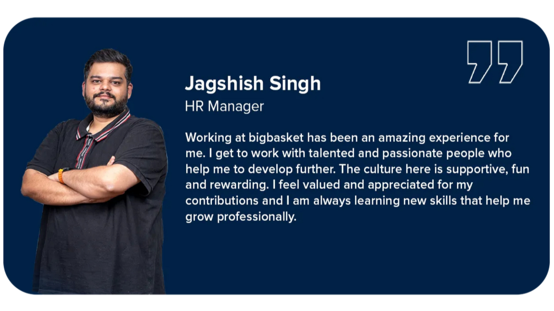 Employee Testimonials Section Image 1