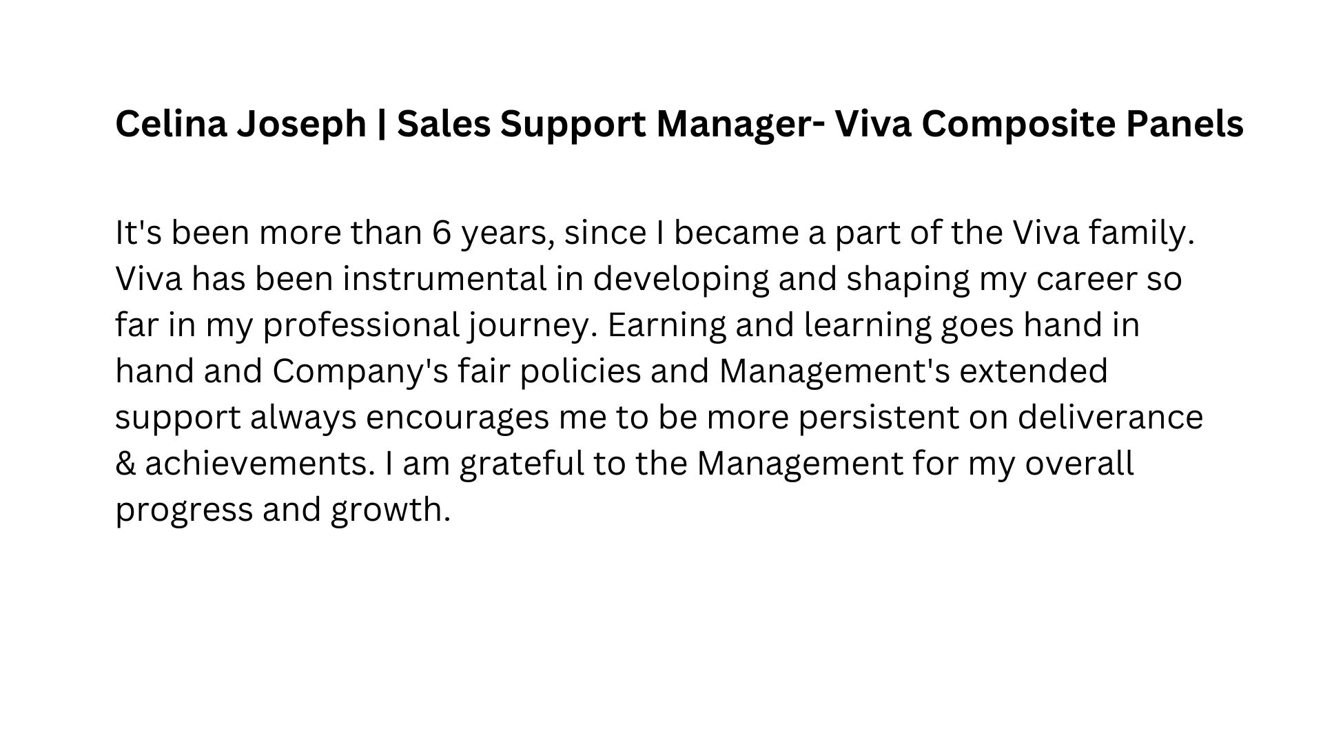 Hear from Our Employees Section Image 1