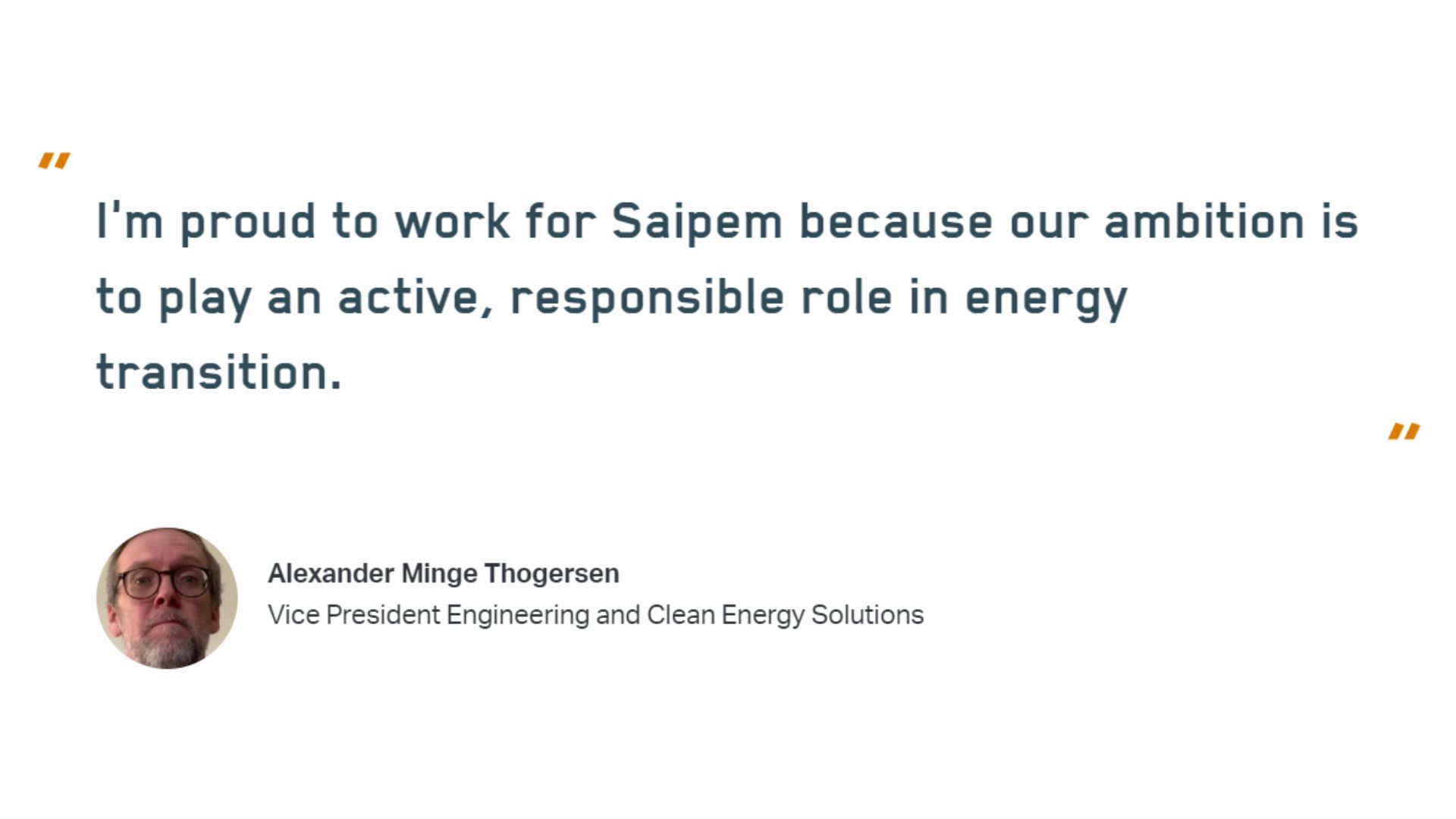 Us, Saipem Section Image 0