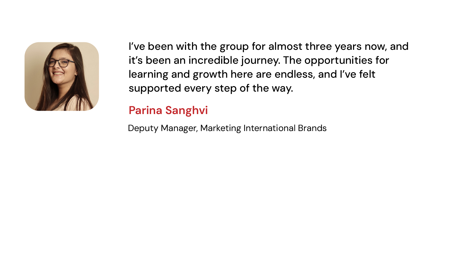 Employee Testimonials Section Image 2