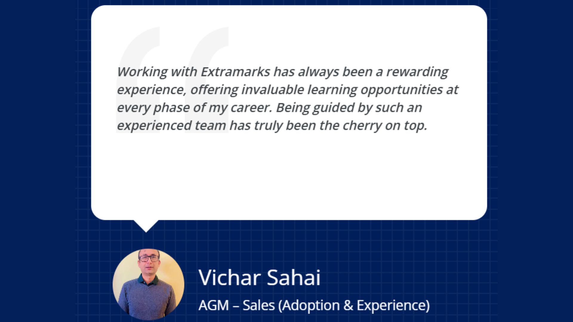 Employee Testimonials Section Image 1