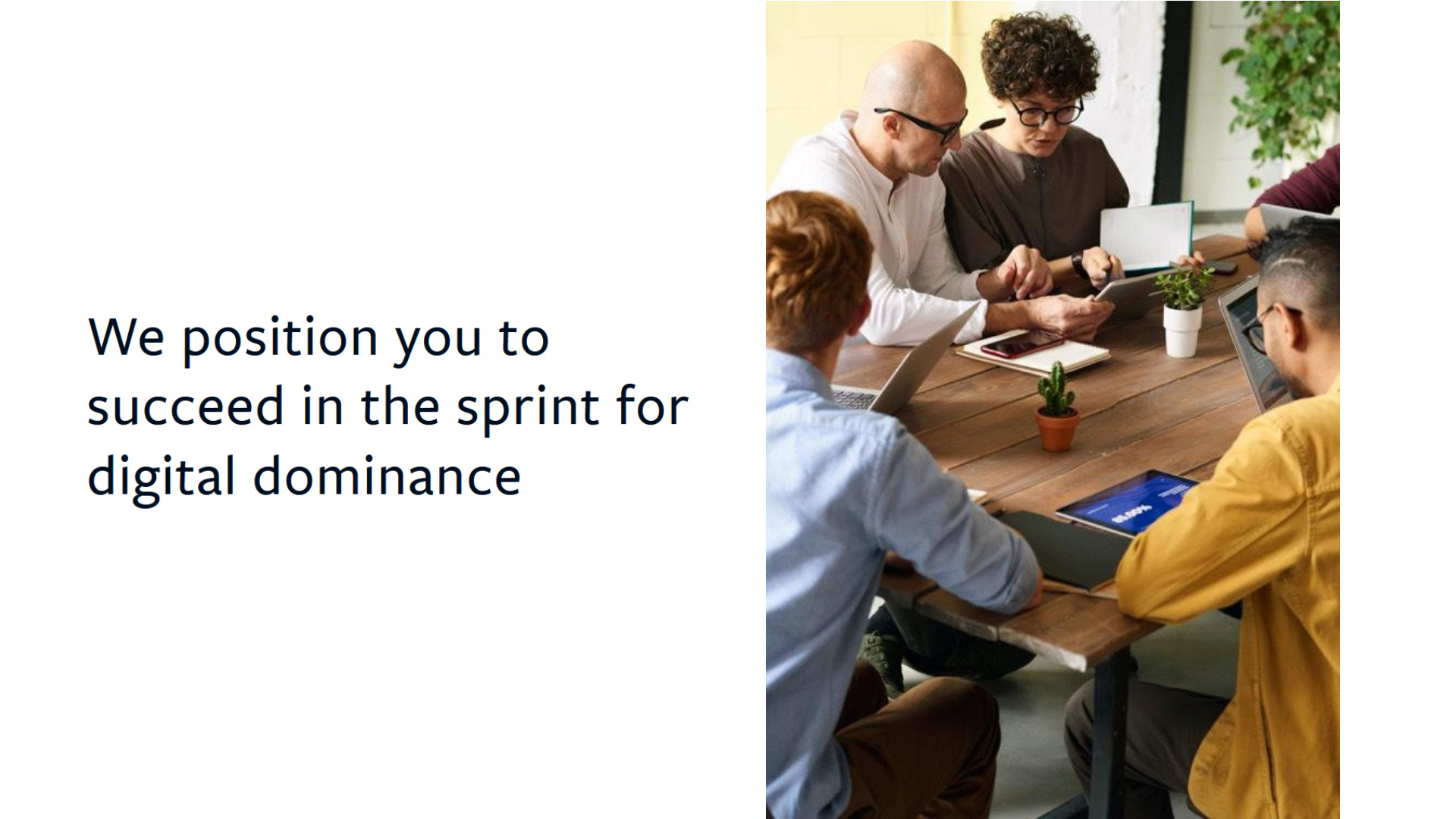Infogain outcomes let you thrive Section Image